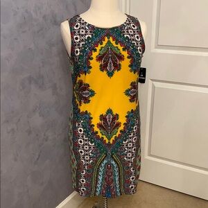 Multicolor Sleeveless Dress